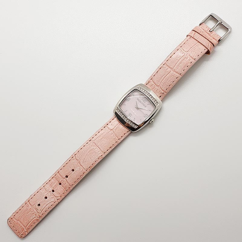Pink Dial Realities Rhinestones Watch with Singapore Movement – Vintage ...