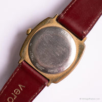 Vintage Mechanical Benrus Mens Watch | Gold-tone Square Benrus Date Watch - Vintage Radar