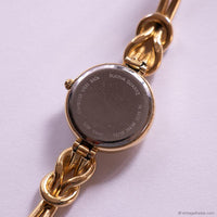 Vintage Caravelle by Bulova Bangle Watch | Dainty Gold-tone Dress Watch