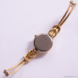 Vintage Caravelle by Bulova Bangle Watch | Dainty Gold-tone Dress Watch