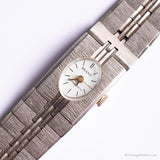 Vintage Brand Silver-tone Mechanical Watch | Ladies Hand-winding Watch - Vintage Radar
