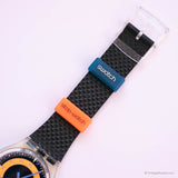 Jahrgang Swatch SSK100 Kaffeepause Uhr | 90er Jahre Swatch Stoppen Uhr