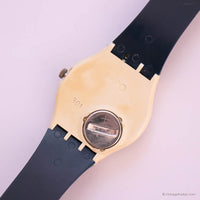 1987 vintage Swatch GW108 Newport Two montre | Rares des années 80 Swatch Gant