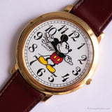 Antiguo Disney De los hombres Mickey Mouse reloj | Gran reloj de pulsera para hombres