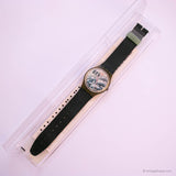 Ancien Swatch Marque GM106 montre | 1990 Swatch Gent Originals montre