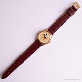 كلاسيكي Mickey Mouse ساعة بوجه ذهبي اللون | Lorus V515-6000 A1