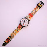 1996 Swatch GM136 Upper East Watch | Gli anni '90 colorati Swatch Gent Watch