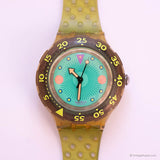 Vintage ▾ Swatch Scuba SDK102 Medusa orologio | SCUBA degli anni '90 Swatch Orologio