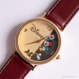 90s Disney Caracteres reloj | Mickey, Minnie, Donald y Goofy reloj
