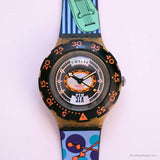 Tech Diving SDK110 Swatch Scuba Guarda | Vintage degli anni '90 Swatch Orologio