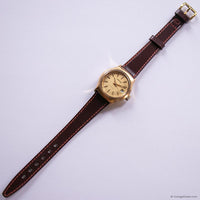 Vintage Lanco Automatic Date Watch for Women with Champagne Dial