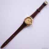 Vintage Lanco Automatic Date Watch for Women with Champagne Dial