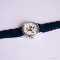Tono plateado elegante Mickey Mouse Señoras reloj | Antiguo Lorus reloj