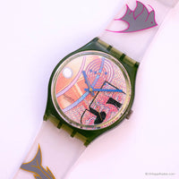 Seltener Jahrgang Swatch GG110 Franco Uhr | Retro Swatch Mann Uhr