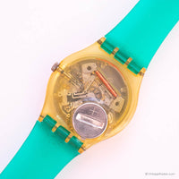 Seltener Jahrgang Swatch GZ121 viele Punkte Uhr | Farbenfrohe 90er Jahre Swatch
