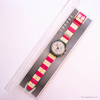 Swatch SCN103 JFK Chronograph reloj | Colorida Vintage Swatch Chrono