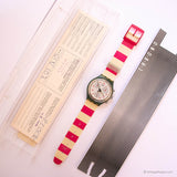 Swatch SCN103 JFK Chronograph montre | Vintage coloré Swatch Chrono