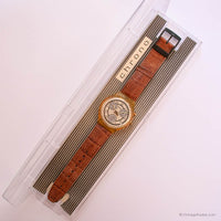 1995 Swatch SCJ400 Clocker Uhr | Vintage 90s Swatch Chrono Uhr