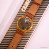 1995 Swatch ساعة SCJ400 CLOCHER | خمر التسعينيات Swatch Chrono يشاهد
