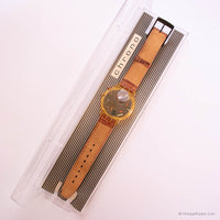 1995 Swatch SCJ400 Clocker Uhr | Vintage 90s Swatch Chrono Uhr