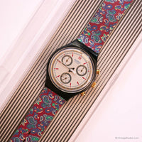 1992 Swatch Premio SCB108 reloj | Vintage de los 90 Swatch Chrono reloj