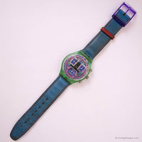كلاسيكي Swatch ساعة SCN112 إيكوديكو | نادر في التسعينات Swatch Chrono يشاهد
