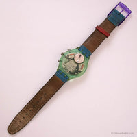 Jahrgang Swatch Scn112 echodeco Uhr | 90er Jahre selten Swatch Chrono Uhr