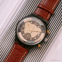 1993 Swatch SCM102 LAG horaire montre | Collectable des années 90 Swatch Chrono