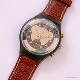 1993 Swatch SCM102 JET LAG Watch | 90s Collectible Swatch Chrono
