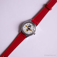 Clásico Minnie Mouse Lorus Cuarzo reloj Vintage | Señoras Disney reloj