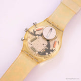 Vintage 1993 Swatch Chrono SCK100 comodín reloj con caja