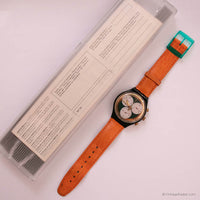 Swatch Chrono Scb107 rollerball reloj | Vintage de los 90 Swatch reloj