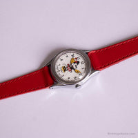 Lorus Minnie Mouse Cuarzo reloj para ella | Antiguo Disney Reloj de pulsera