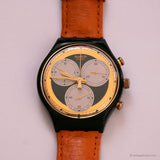 Swatch Chrono SCB107 Rollerball Uhr | 90er Jahre Vintage Swatch Uhr