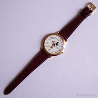 Large 43mm Minnie Mouse Watch for Women | Vintage Lorus Quartz Watch