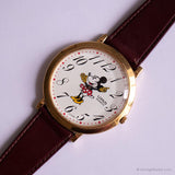 Große 43 mm Minnie Mouse Uhr für Frauen | Jahrgang Lorus Quarz Uhr