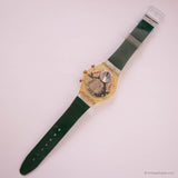Vintage Swatch Chrono SCK102 RIDING STAR Watch | 90s Swatch with Box