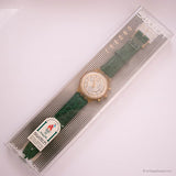 Rare des années 90 vintage Swatch Chrono SCJ400 Clocher montre