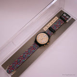 التسعينيات Swatch Chronograph ساعة جائزة SCB108 | تحصيل خمر Swatch