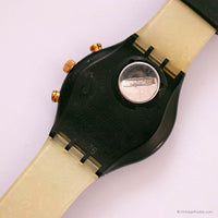 التسعينيات Swatch Chronograph ساعة جائزة SCB108 | تحصيل خمر Swatch