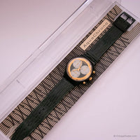 Swatch Chrono SCB107 ROLLERBALL Watch | 90s Green Swatch Chronograph