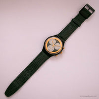 Swatch Chrono Rollerball SCB107 montre | Green des années 90 Swatch Chronograph