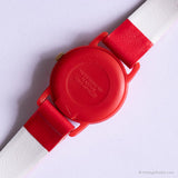 أحمر Lorus Minnie Mouse ساعة للنساء | التسعينيات خمر Lorus كوارتز