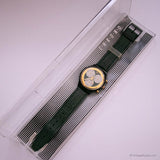 Swatch Chrono SCB107 ROLLERBALL Watch | Green & Gold Swatch Chrono