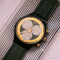 Swatch Chrono ساعة رولربال SCB107 | الأخضر والذهبي Swatch Chrono