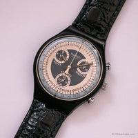 Swatch SCN102 Silver Star Uhr Vintage | 1990er Jahre Swatch Chrono Uhr