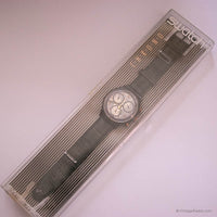 Swatch Zone intemporelle SCN104 montre | 1991 Swatch Chrono avec boîte
