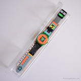 1989 Swatch GG104 SHIBUYA Watch | RARE Swatch with Box and Papers