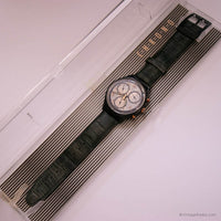 Swatch SCN104 TIMELESS ZONE Watch | 1991 Swatch Chrono with Box