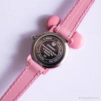Rosa Minnie Mouse Geformte Frauen Uhr mit rosa Riemen | Jahrgang Uhr